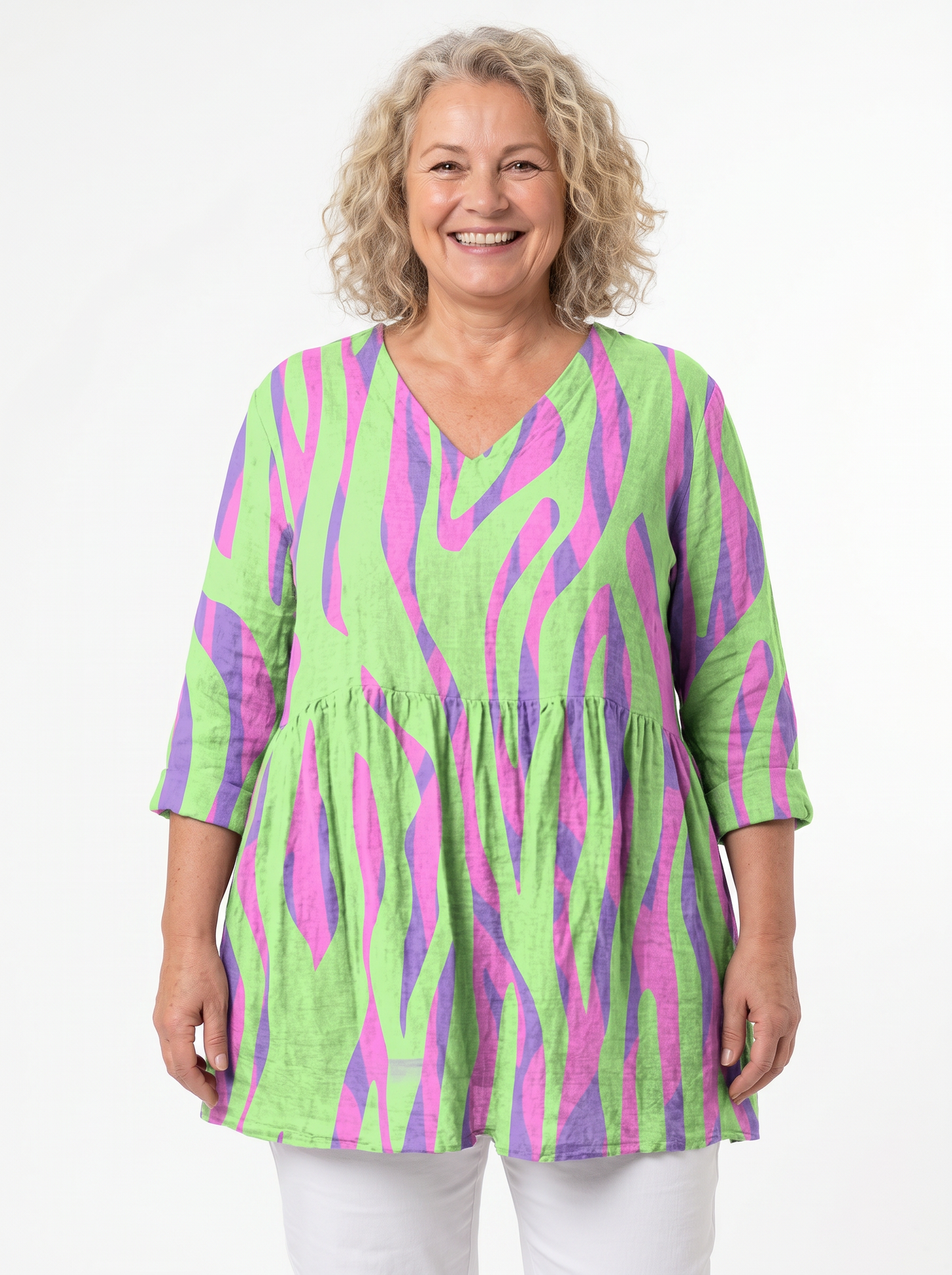 Blúzka Oceana – plus size