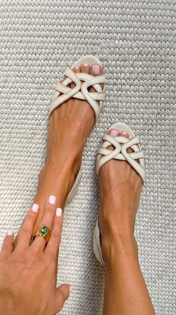 Camila | Elegantné pletené sandále