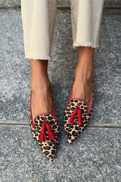 Gelly | Mokasíny s leopardím vzorom