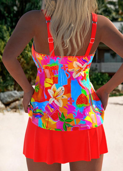 Eleanor | Abito da mare tankini floreale chic