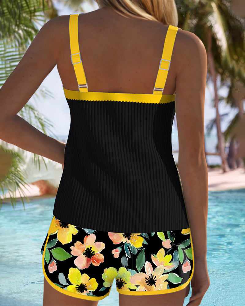 Matilda | Tankini due pezzi da mare con pantaloni