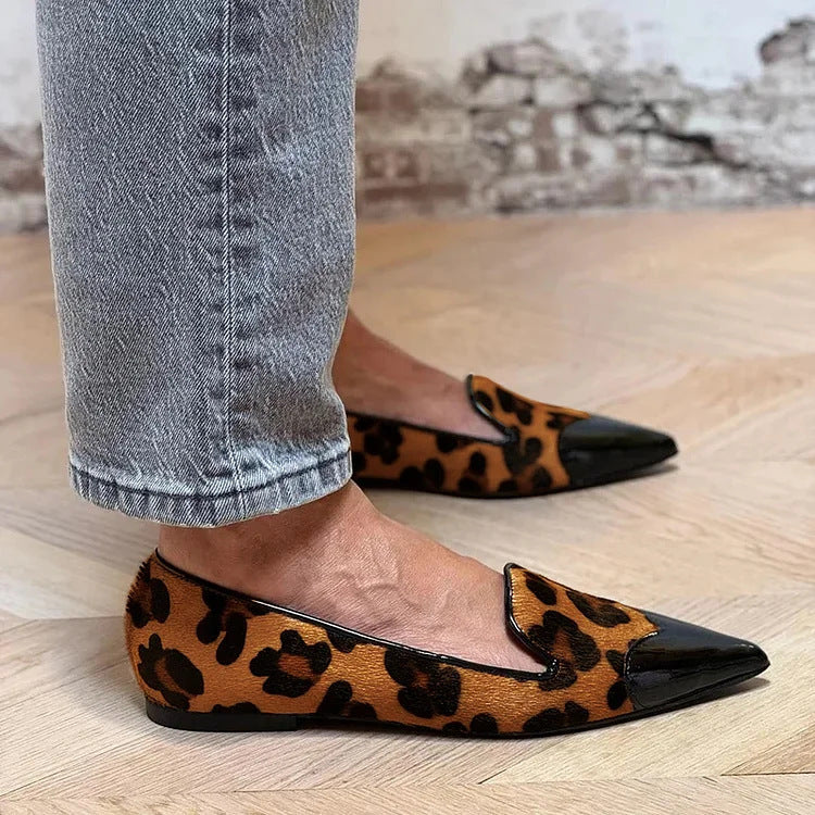 Avera | Mokasíny s leopardím vzorom