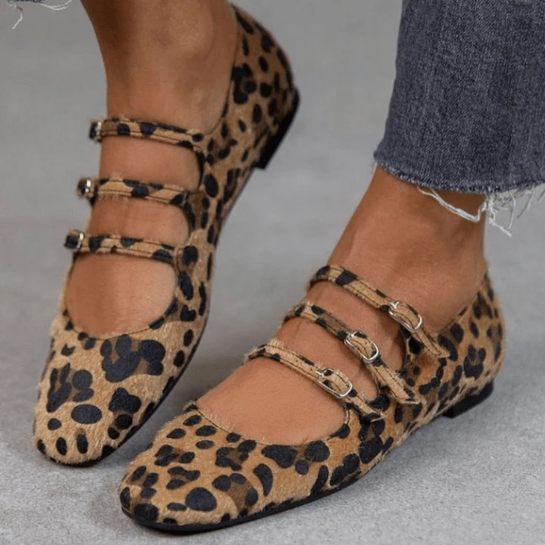 Angelie | Topánky s leopardím vzorom