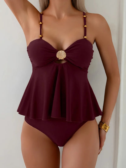 Isabella | Completo tankini Eleganza Marina