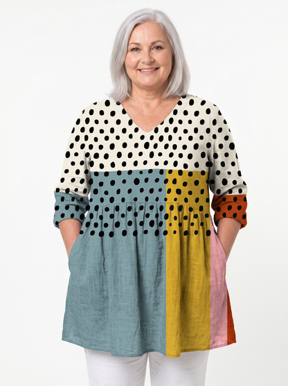 Blúzka Lída – plus size