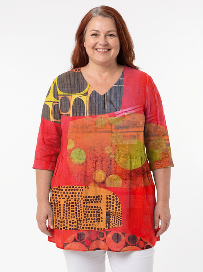 Blúzka Markéta – plus size