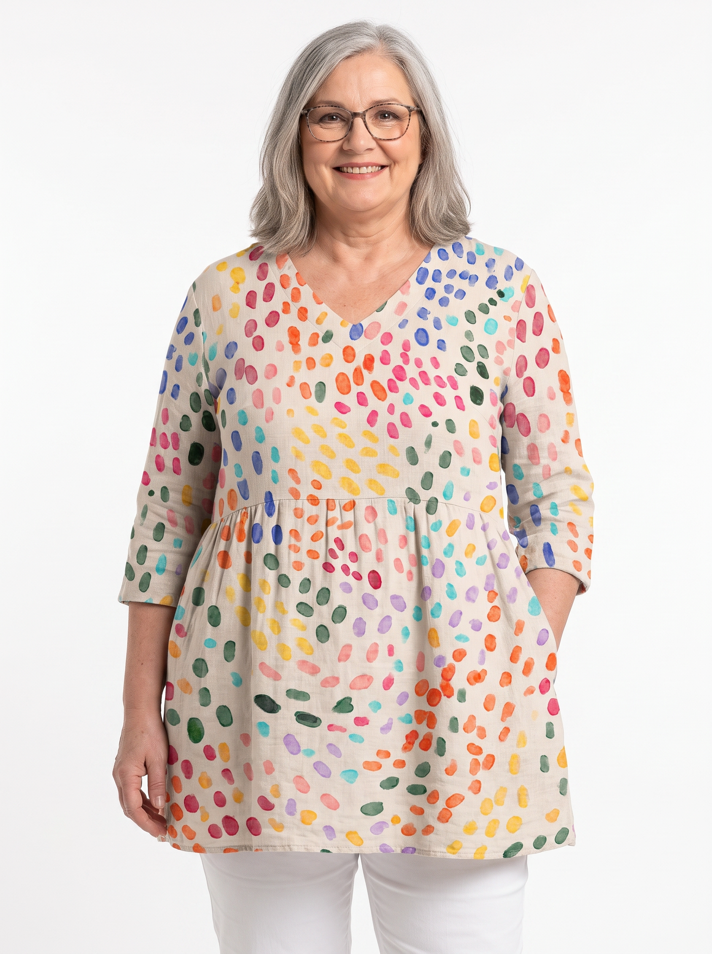 Blúzka Pavlína – plus size