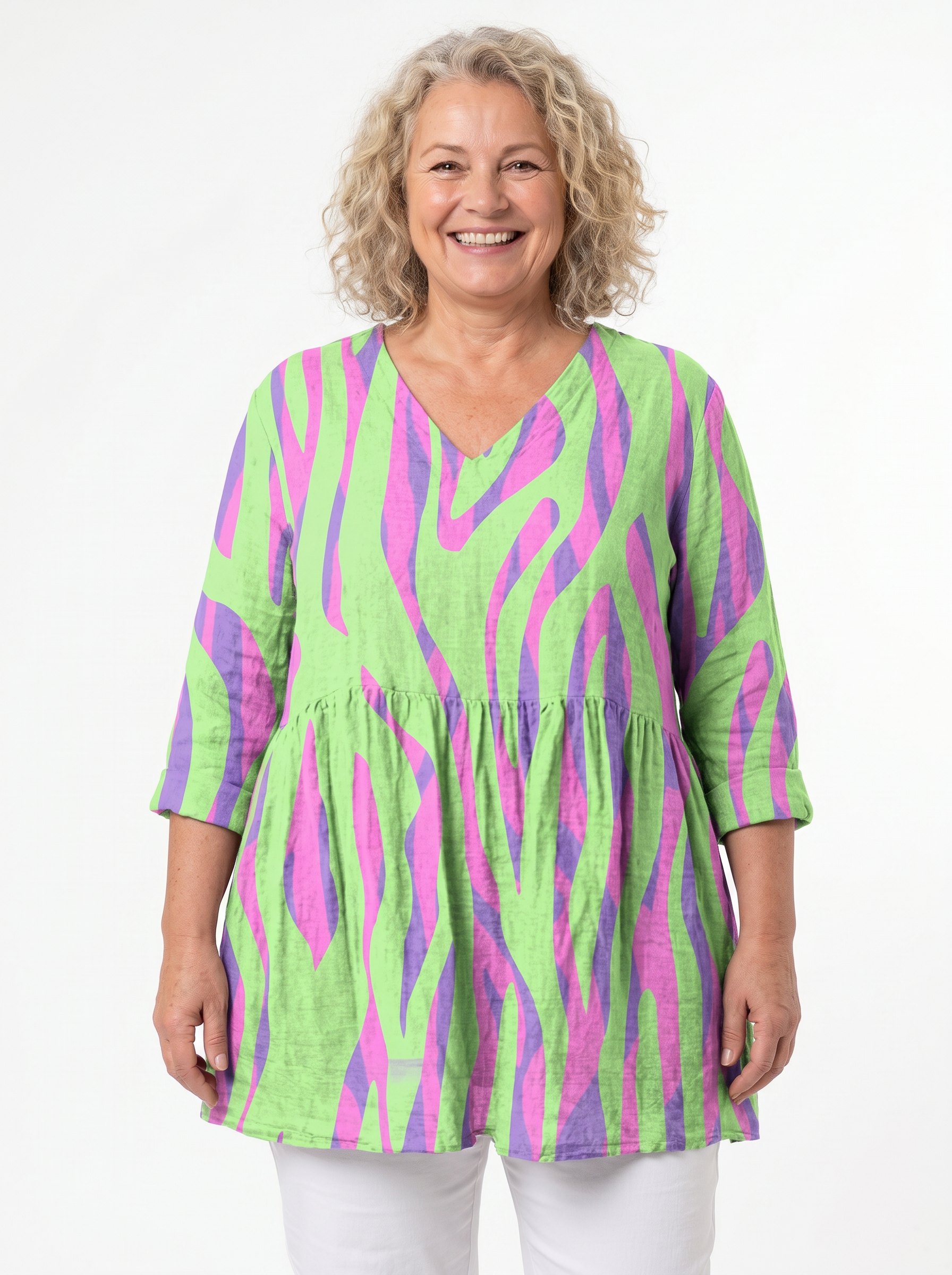 Blúzka Oceana – plus size