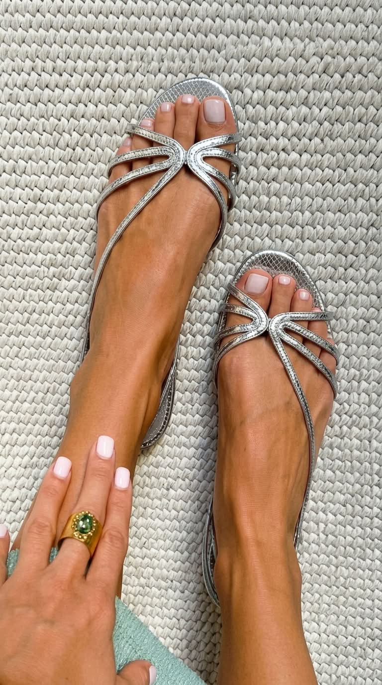 Marta | Zlaté sandále „Letní elegance“
