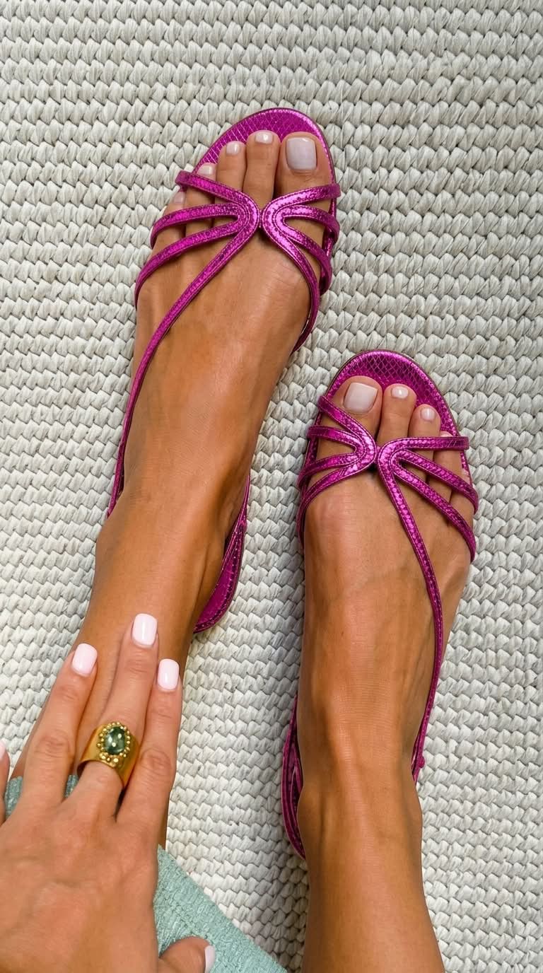 Marta | Zlaté sandále „Letní elegance“